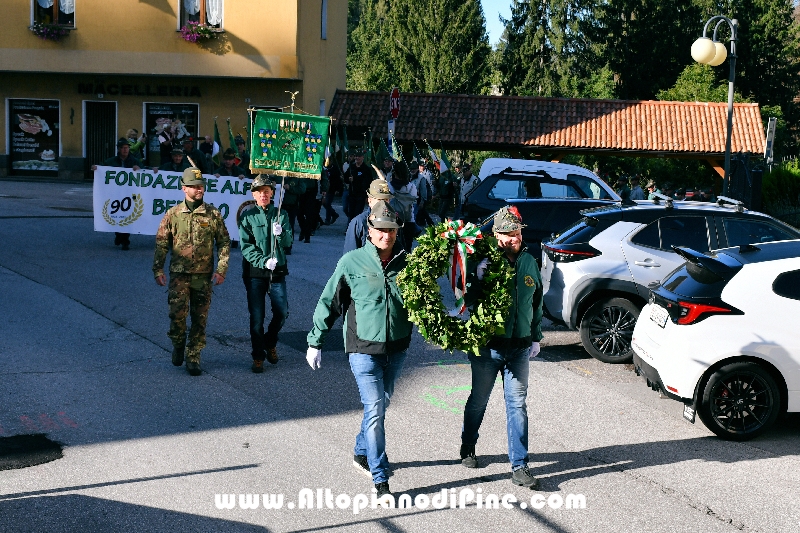 Sfilata 90 fondazione Gruppo Alpini Bedollo