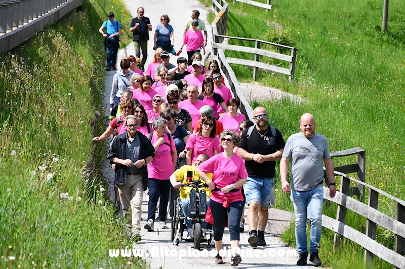 Camminata in Rosa - Centrale Brusago - maggio 2023