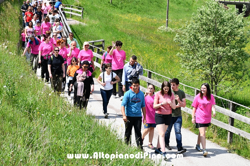Camminata in Rosa - Centrale Brusago - maggio 2023