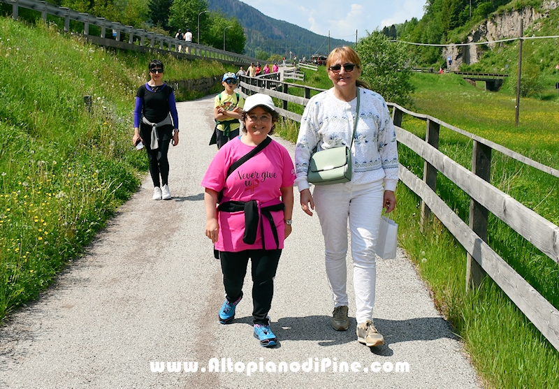 Camminata in Rosa - Centrale Brusago - maggio 2023