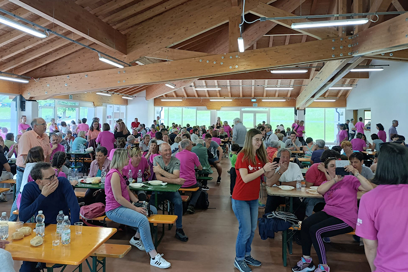 Camminata in Rosa - Centrale Brusago - maggio 2023