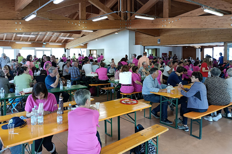 Camminata in Rosa - Centrale Brusago - maggio 2023