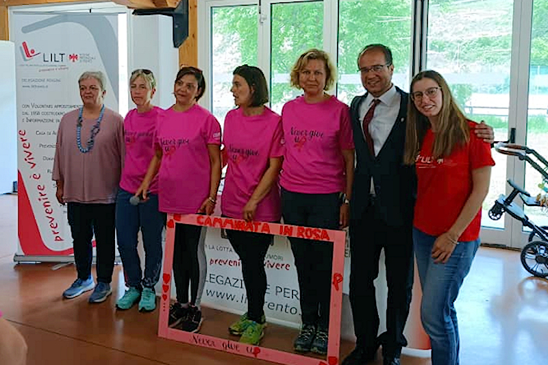 Camminata in Rosa - Centrale Brusago - maggio 2023