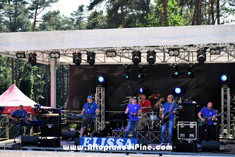 Gang Band Festival Piné 2023 - esibizione in riva al lago