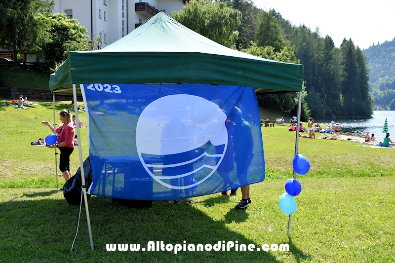 Bandiera Blu 2023 Lago delle Piazze - Bedollo