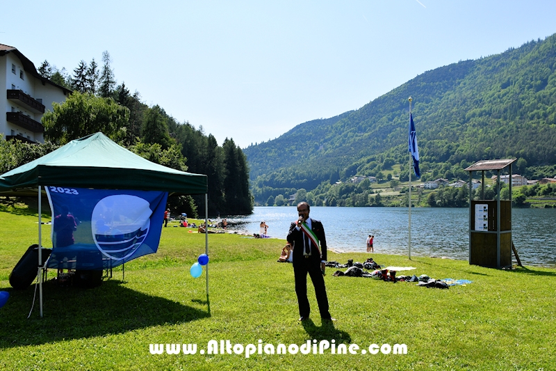 Bandiera Blu 2023 Lago delle Piazze - Bedollo