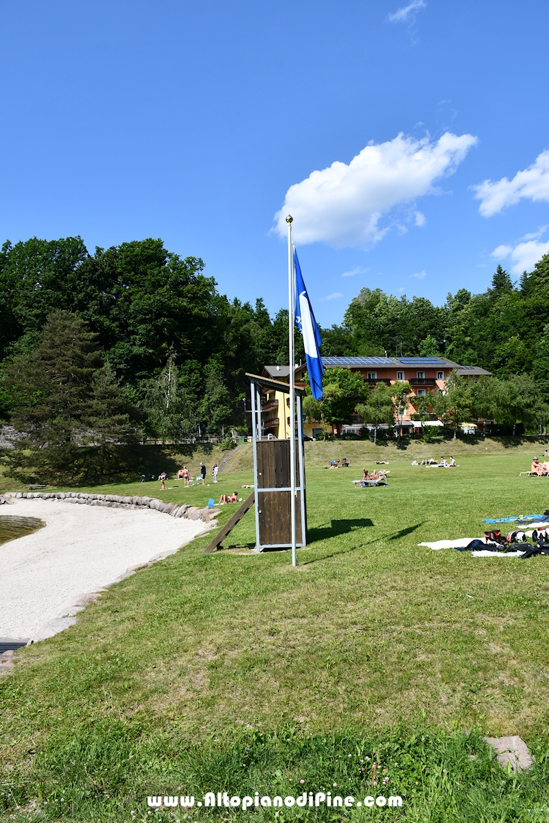 Bandiera Blu 2023 Lago delle Piazze - Bedollo