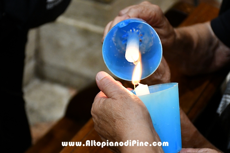 Rosario/fiaccolata fino alla Conca della Comparsa