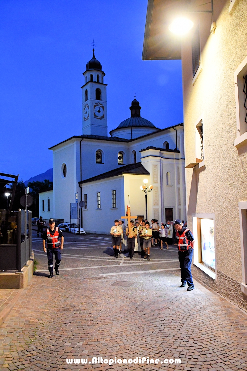 Rosario/fiaccolata fino alla Conca della Comparsa