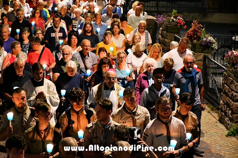 Rosario/fiaccolata fino alla Conca della Comparsa