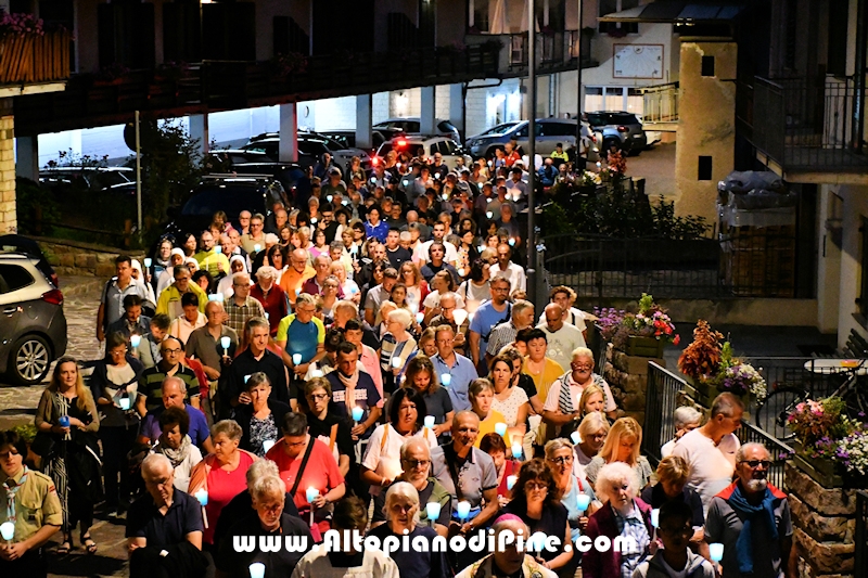 Rosario/fiaccolata fino alla Conca della Comparsa