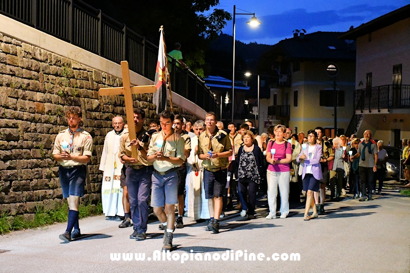 Rosario/fiaccolata fino alla Conca della Comparsa