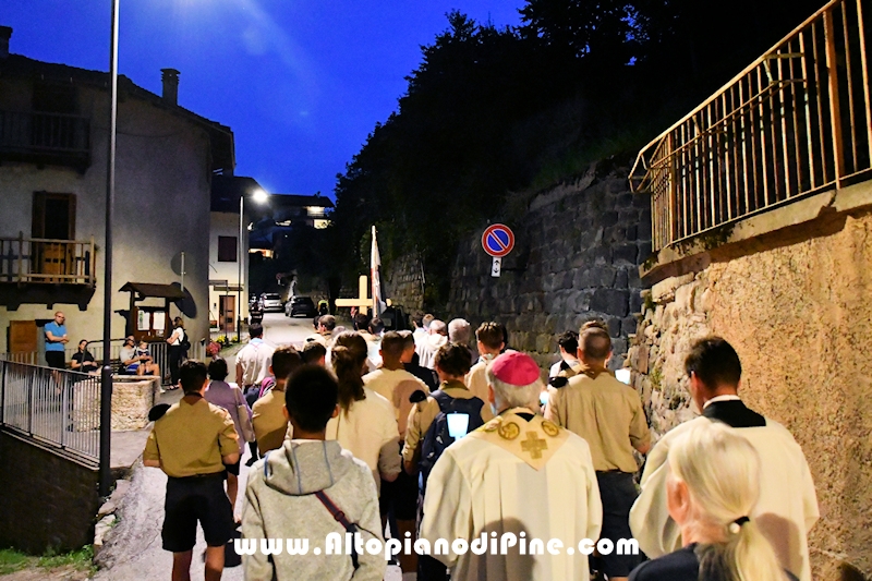 Rosario/fiaccolata fino alla Conca della Comparsa