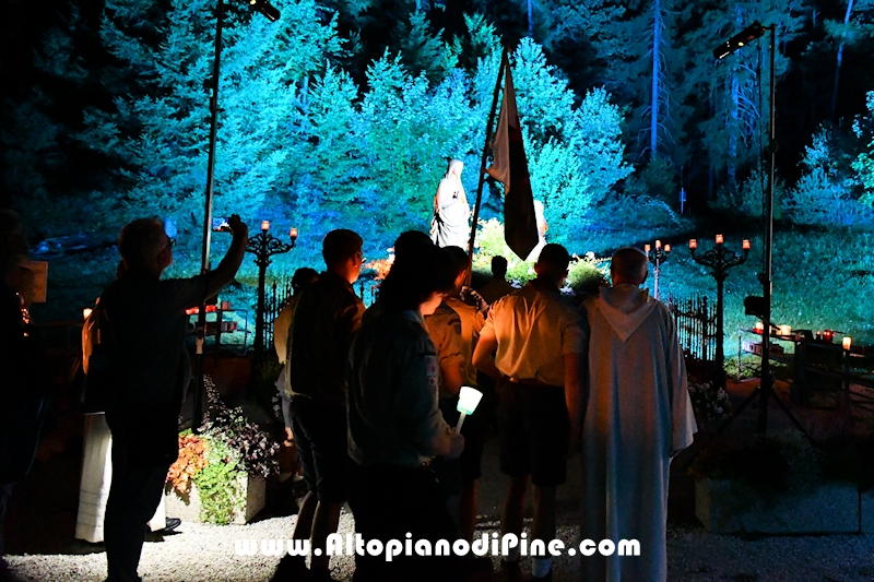 Rosario/fiaccolata fino alla Conca della Comparsa