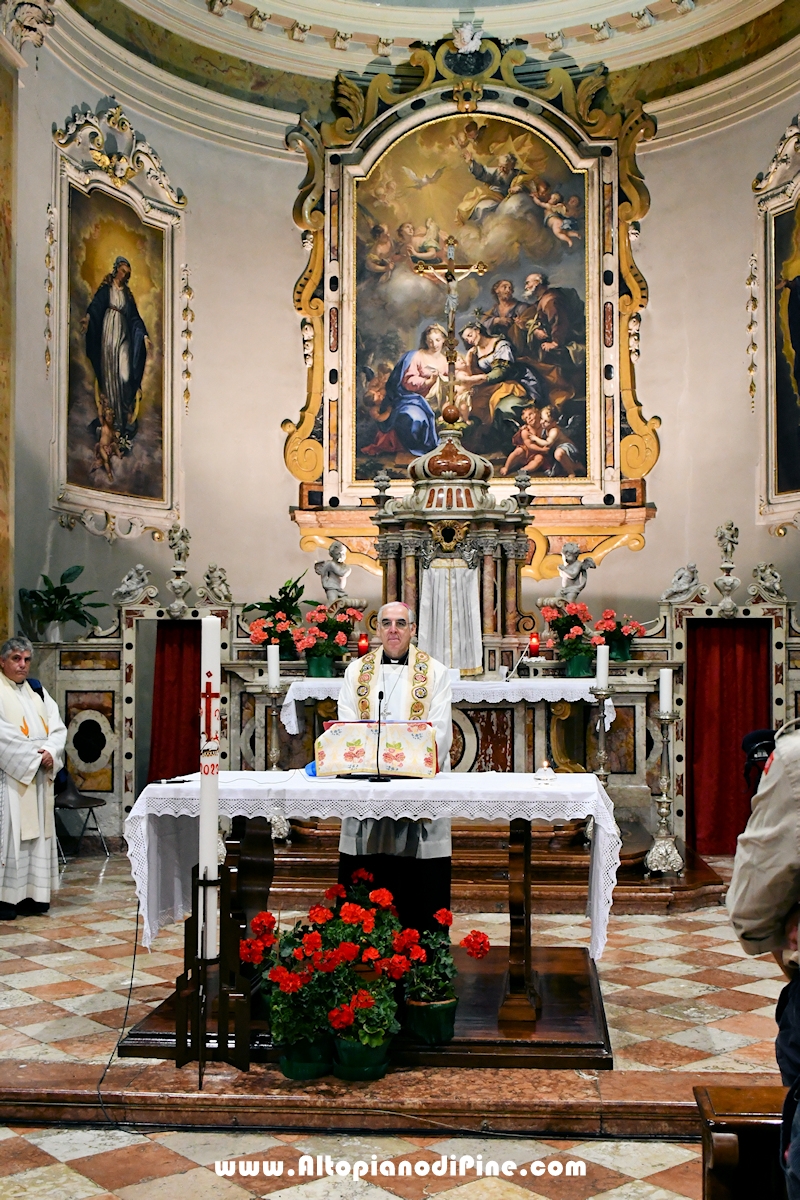 Liturgia della Luce  - Santuario Madonna di Piné a  Montagnaga