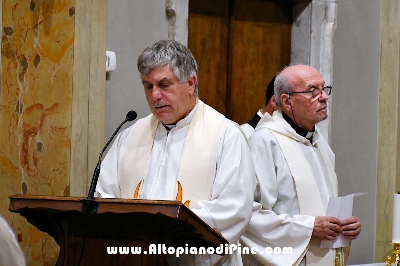 Santuario Madonna di Piné a  Montagnaga - don Giorgio Maffei 