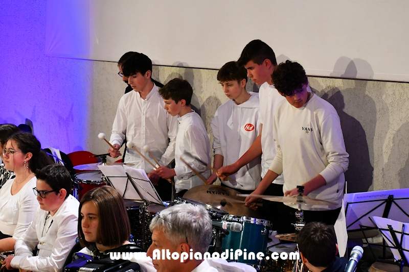 Suonando un Mondo - maggio 2023 scuola musicale C. Moser di Pergine Valsugana e Baselga di Pine'