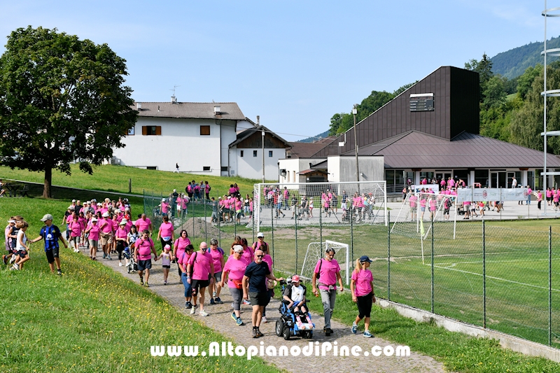 Camminata in Rosa - Centrale Brusago - settembre 2024