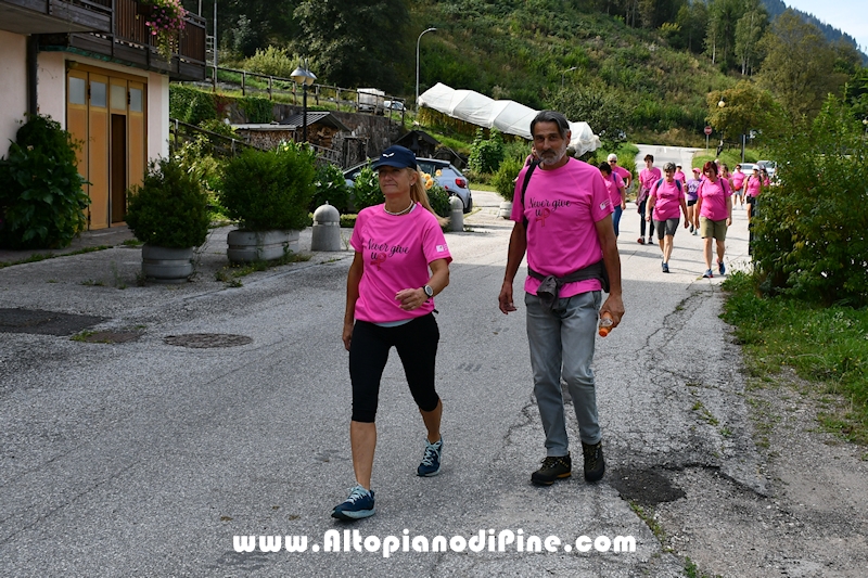 Camminata in Rosa - Centrale Brusago - settembre 2024
