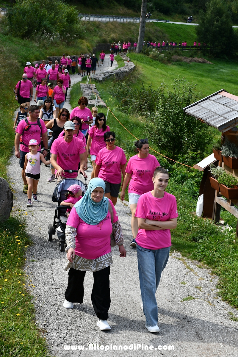Camminata in Rosa - Centrale Brusago - settembre 2024