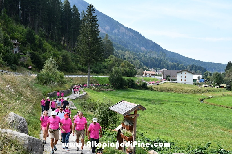 Camminata in Rosa - Centrale Brusago - settembre 2024