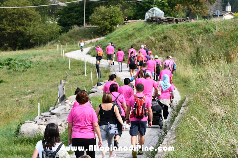 Camminata in Rosa - Centrale Brusago - settembre 2024