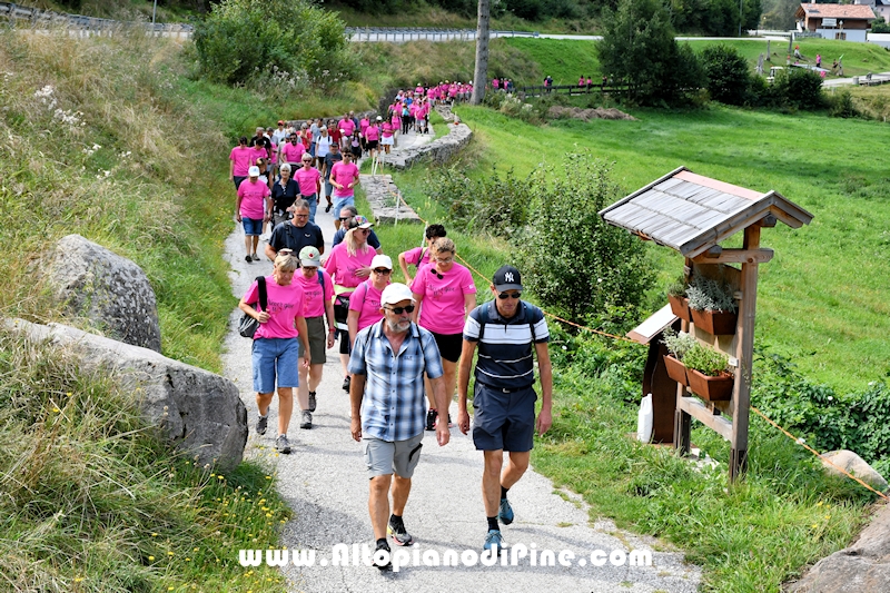 Camminata in Rosa - Centrale Brusago - settembre 2024
