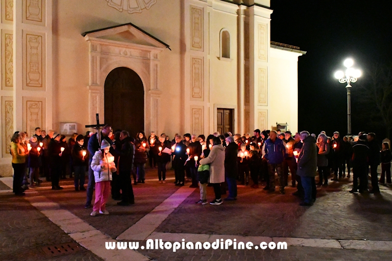 Via Crucis Interparrocchiale  Montagnaga-Comparsa 15 marzo 2024