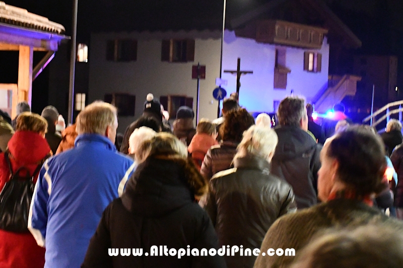 Via Crucis Interparrocchiale  Montagnaga-Comparsa 15 marzo 2024
