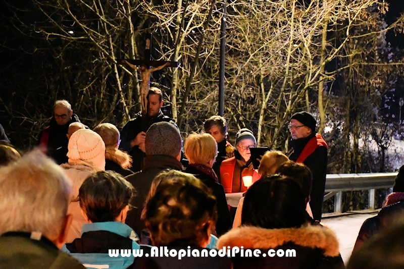 Via Crucis Interparrocchiale  Montagnaga-Comparsa 15 marzo 2024