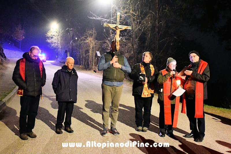 Via Crucis Interparrocchiale  Montagnaga-Comparsa 15 marzo 2024