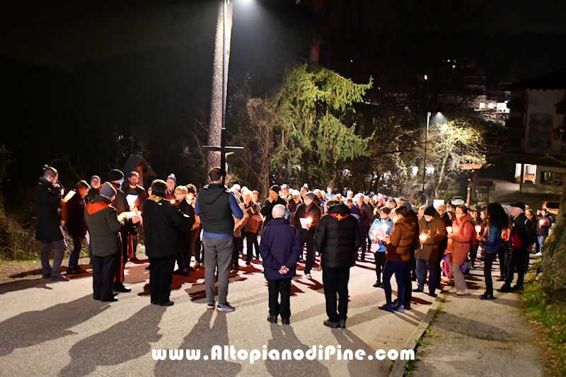 Via Crucis Interparrocchiale  Montagnaga-Comparsa 15 marzo 2024