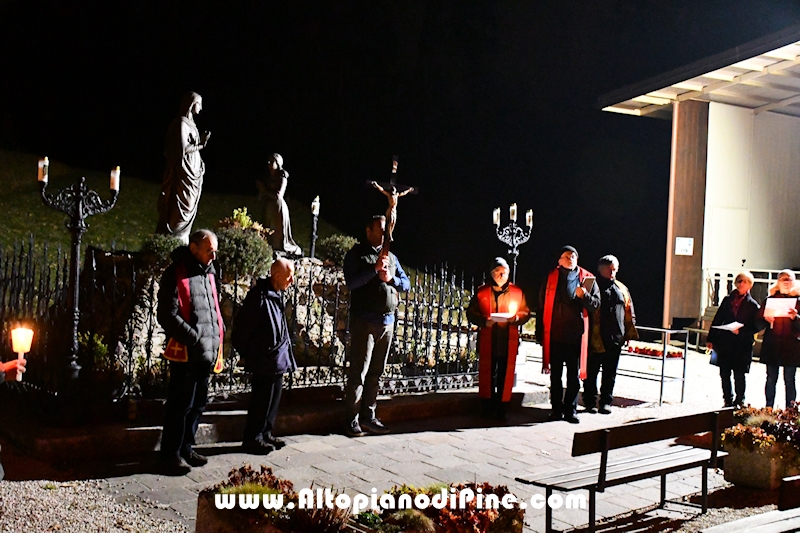 Via Crucis Interparrocchiale  Montagnaga-Comparsa 15 marzo 2024