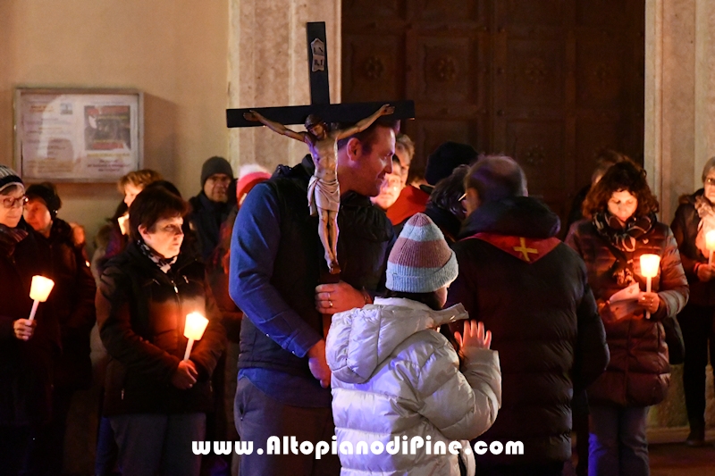 Via Crucis Interparrocchiale  Montagnaga-Comparsa 15 marzo 2024