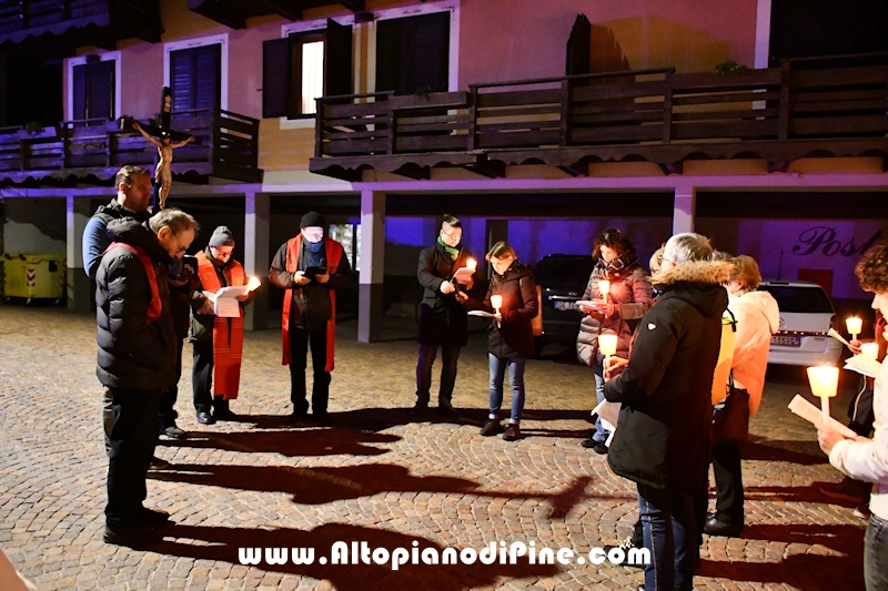 Via Crucis Interparrocchiale  Montagnaga-Comparsa 15 marzo 2024