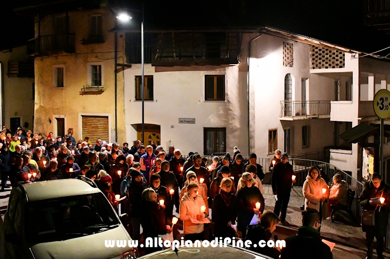 Via Crucis Interparrocchiale  Montagnaga-Comparsa 15 marzo 2024