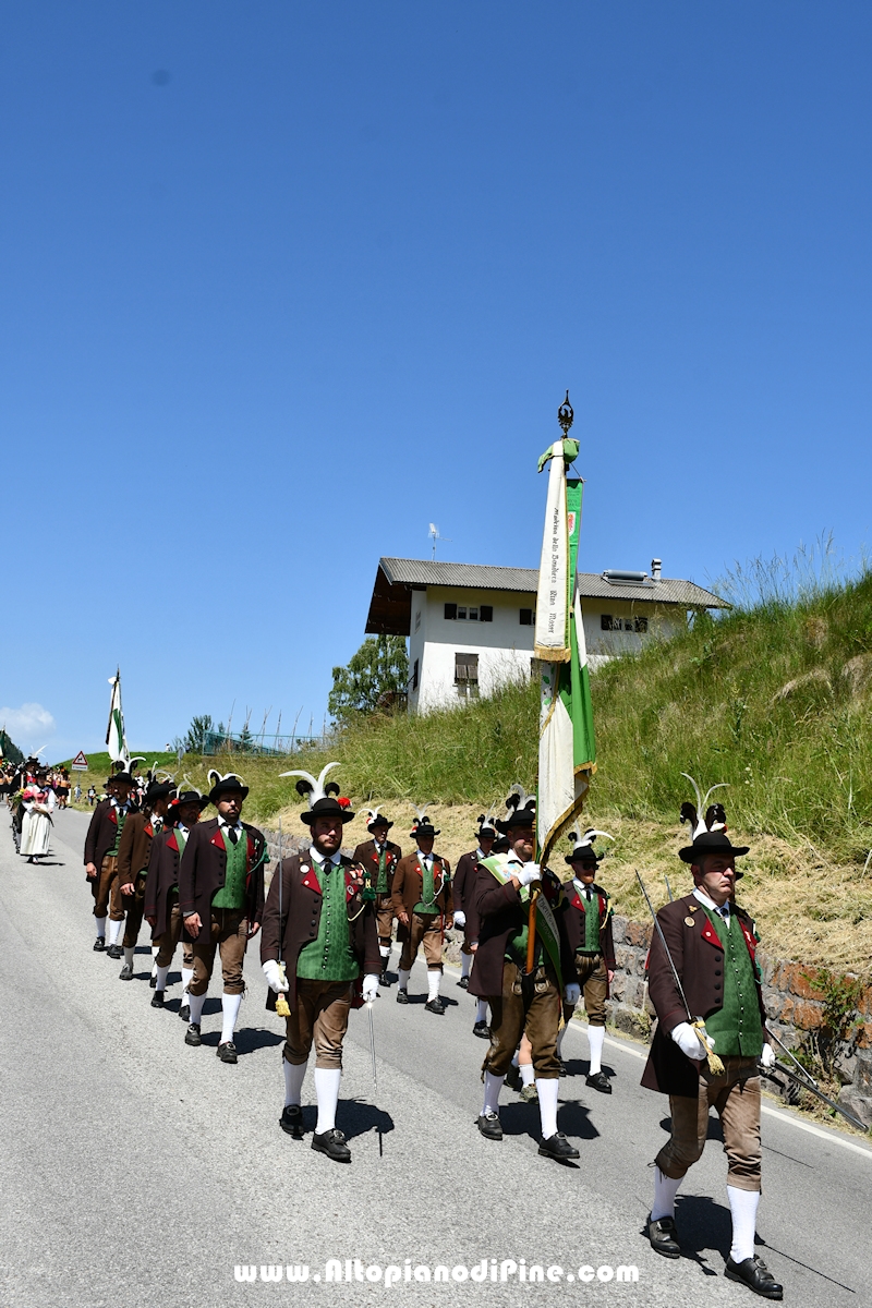30 Schutzenkompanie Piné-Sover - 15 giugno 2025 - Bedollo