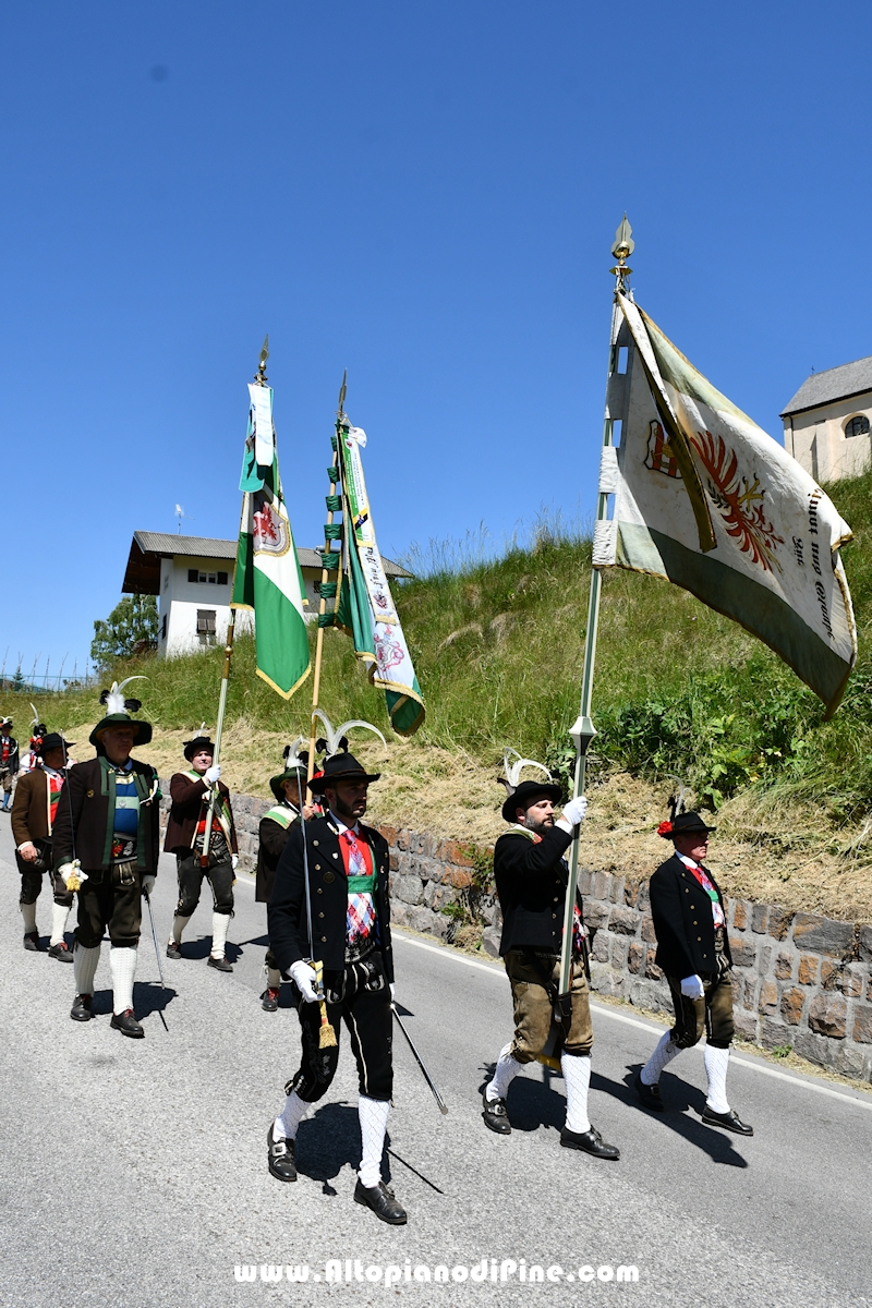 30 Schutzenkompanie Piné-Sover - 15 giugno 2025 - Bedollo