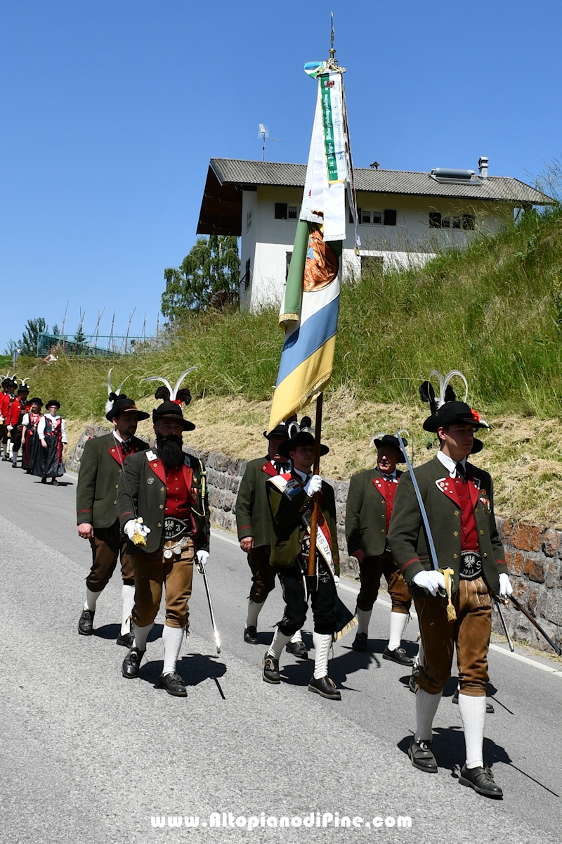 30 Schutzenkompanie Piné-Sover - 15 giugno 2025 - Bedollo