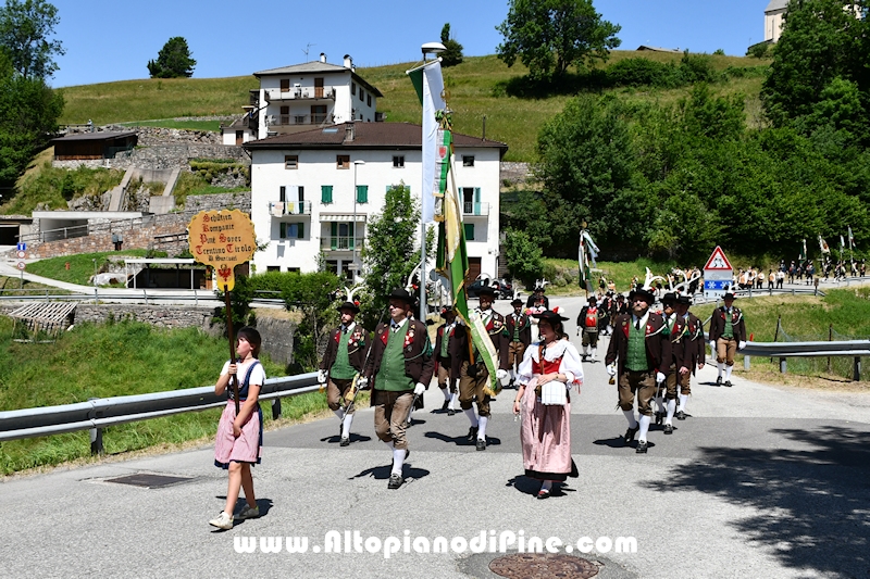 30 Schutzenkompanie Piné-Sover - 15 giugno 2025 - Bedollo
