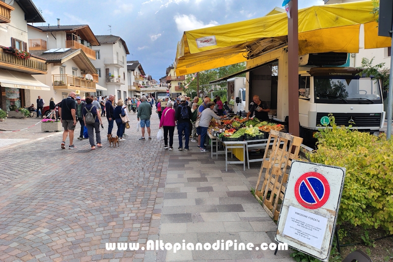 Mercato a Baselga di Piné - 1 agosto 2025