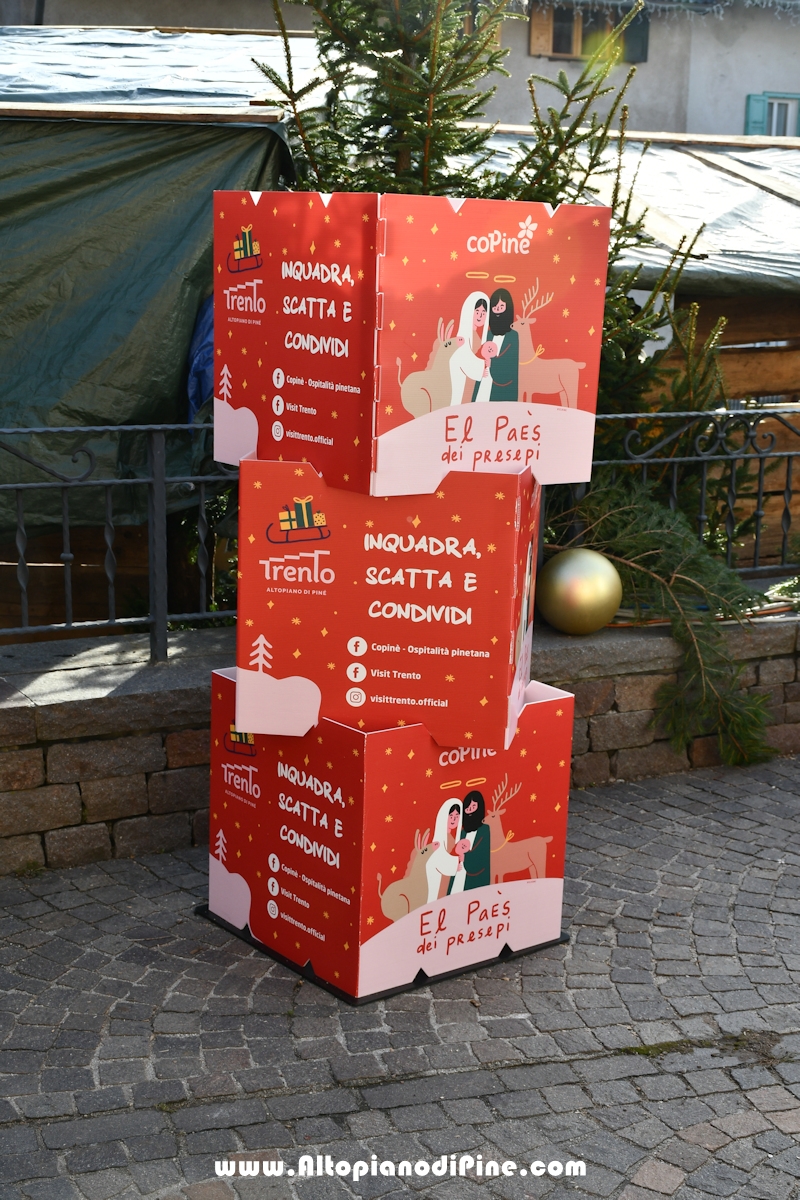 El paes dei Presepi 2025/2026 - foto ANDREA NARDON per www.AltopianodiPine.com El paes dei Presepi 2025/2026