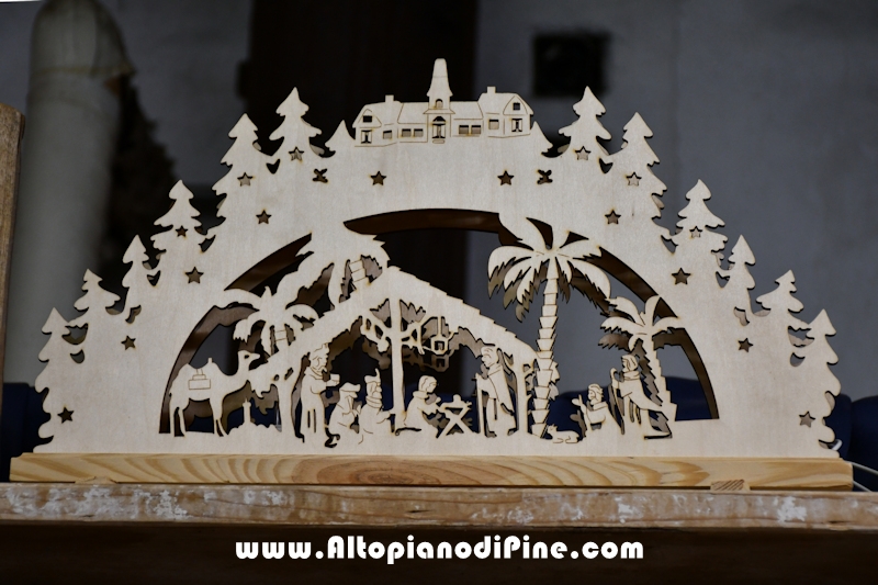 El paes dei Presepi 2025/2026 - foto ANDREA NARDON per www.AltopianodiPine.com El paes dei Presepi 2025/2026