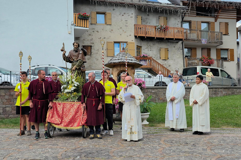 Processione di San Rocco Miola 16 agosto 2025 foto Pierluigi Bernardi