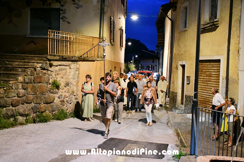 Rosario/fiaccolata fino alla Conca della Comparsa