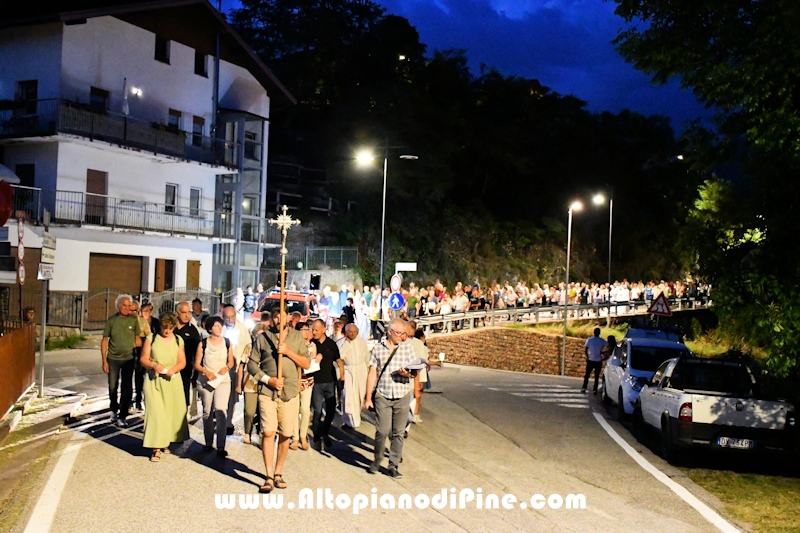 Rosario/fiaccolata fino alla Conca della Comparsa