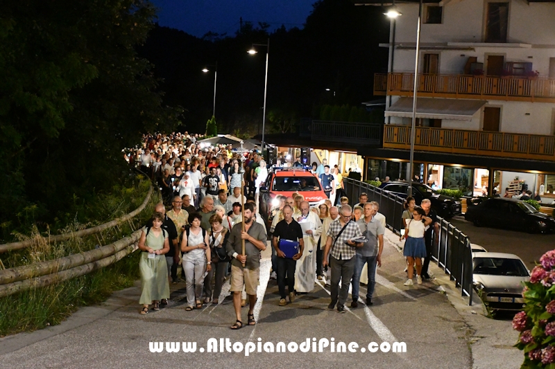 Rosario/fiaccolata fino alla Conca della Comparsa