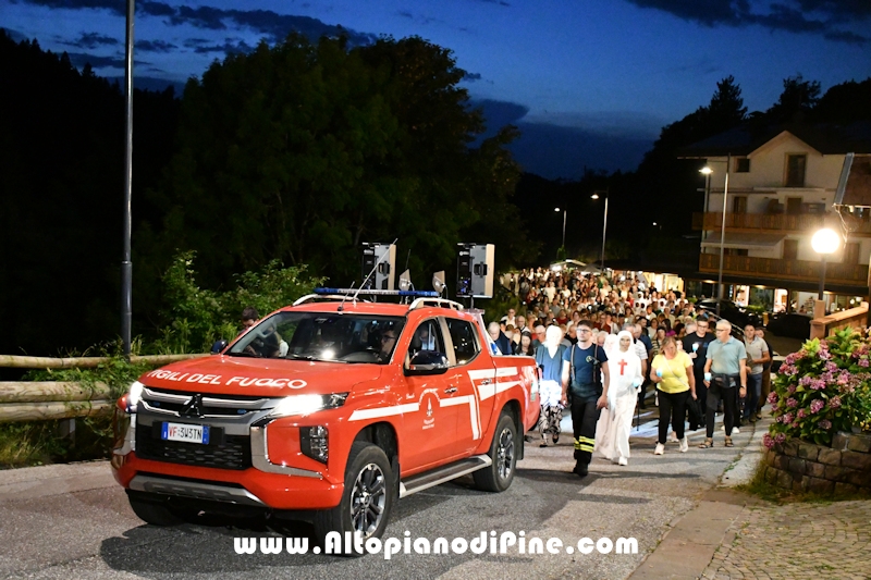 Rosario/fiaccolata fino alla Conca della Comparsa