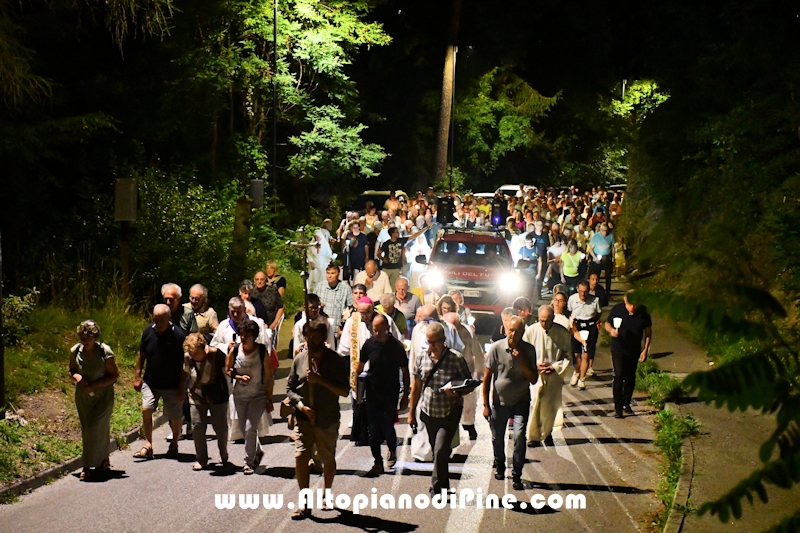 Rosario/fiaccolata fino alla Conca della Comparsa