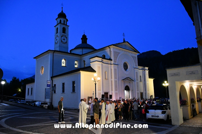 Santuario Madonna di Piné a  Montagnaga - don Giorgio Maffei 